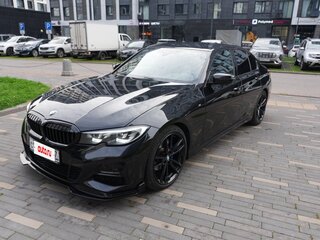 2019 BMW 3 серии 320i VII (G2x), чёрный, 3550000 рублей, вид 1