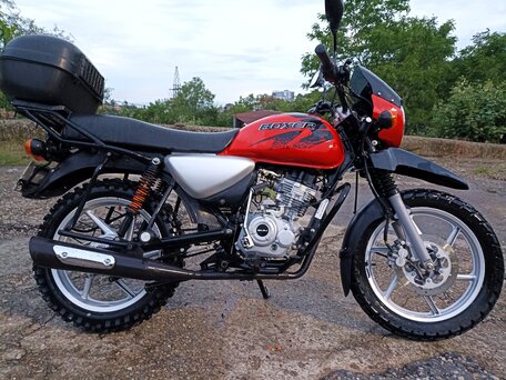 2019 Bajaj Boxer BM 150, красный, 110000 рублей, вид 3