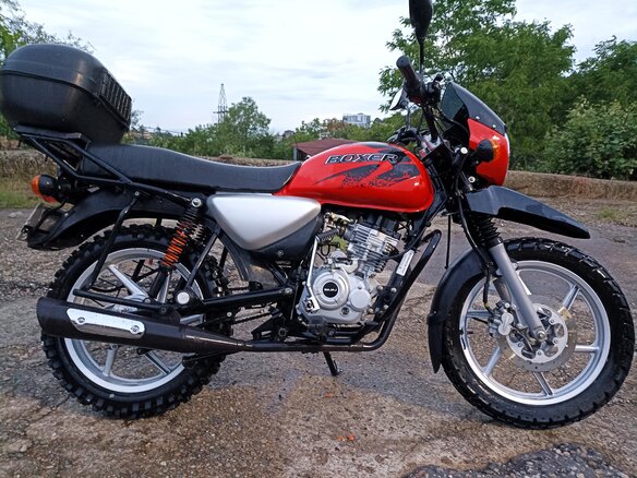 2019 Bajaj Boxer BM 150, красный, 110000 рублей - вид 2