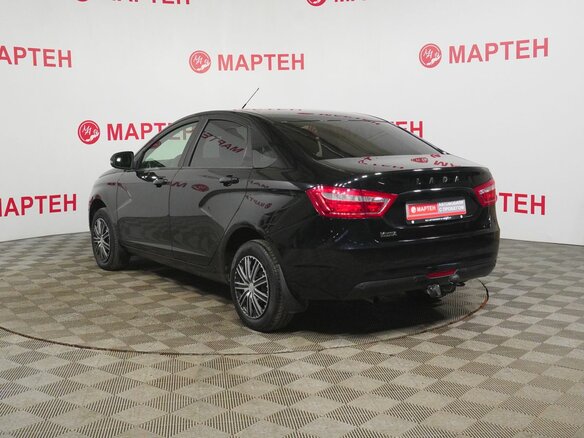 2021 Lada (ВАЗ) Vesta I, чёрный, 887000 рублей - вид 7