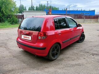 2004 Hyundai Getz I, красный, 180000 рублей, вид 5