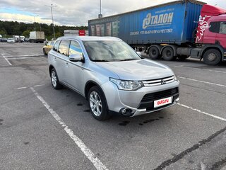 2014 Mitsubishi Outlander III Рестайлинг, серый, 1380000 рублей, вид 4