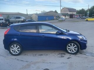 2011 Hyundai Solaris I, синий, 555000 рублей, вид 3