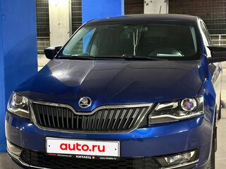 2018 Skoda Rapid I Рестайлинг, синий, 1200000 рублей, вид 2
