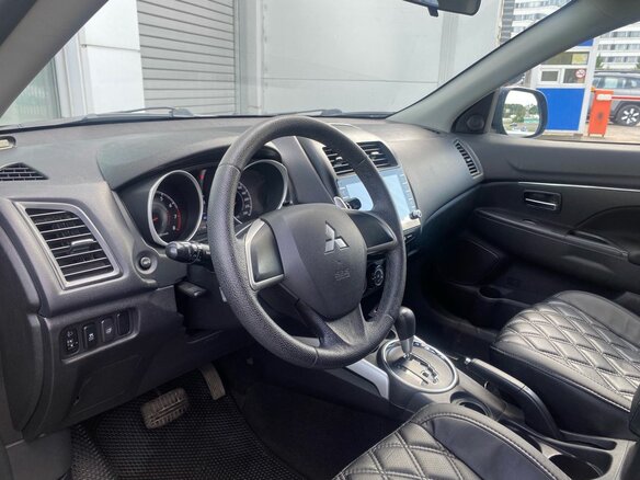2013 Mitsubishi ASX I Рестайлинг, чёрный, 933000 рублей - вид 5
