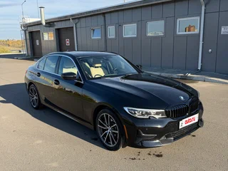 2020 BMW 3 серии 330i xDrive VII (G2x), чёрный, 3300000 рублей, вид 2