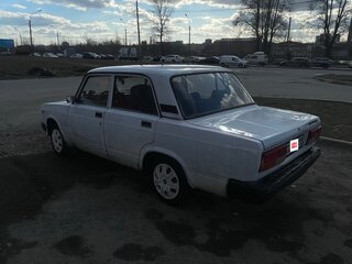 2008 Lada (ВАЗ) 2107, белый, 130000 рублей, вид 4