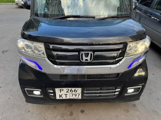 2016 Honda N-BOX I Рестайлинг, чёрный, 680000 рублей, вид 1