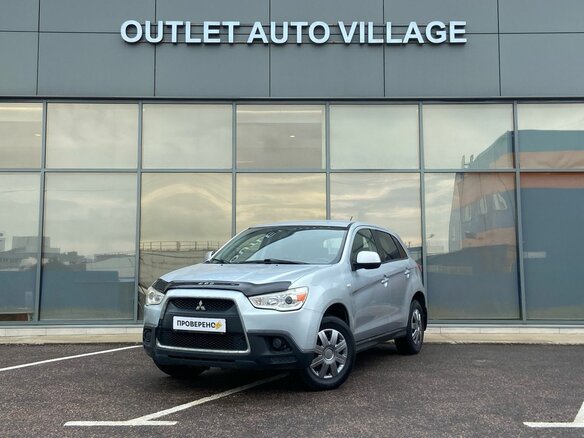 2012 Mitsubishi ASX I, серебристый, 552000 рублей