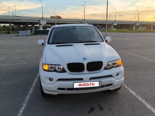 2004 BMW X5 3.0i I (E53) Рестайлинг, белый, 859000 рублей, вид 2