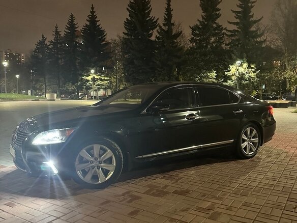 2012 Lexus LS Long 460 L IV Рестайлинг 2, чёрный, 2600000 рублей - вид 1