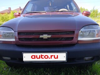 2004 Chevrolet Niva I, красный, 250000 рублей, вид 1