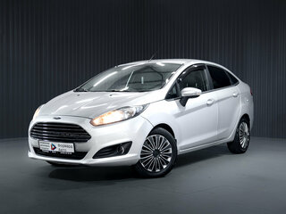 2016 Ford Fiesta Mk6 Рестайлинг, серебристый, 699000 рублей, вид 3