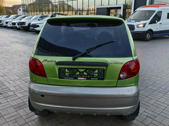 2008 Daewoo Matiz Best I Рестайлинг, зелёный, 199900 рублей - вид 6
