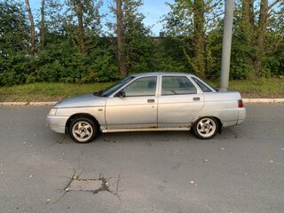 2005 Lada (ВАЗ) 2110, серебристый, 95000 рублей, вид 3