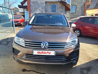 2012 Volkswagen Touareg II, коричневый, 2450000 рублей, вид 1