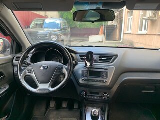 2016 Kia Rio III Рестайлинг, серый, 900000 рублей, вид 4