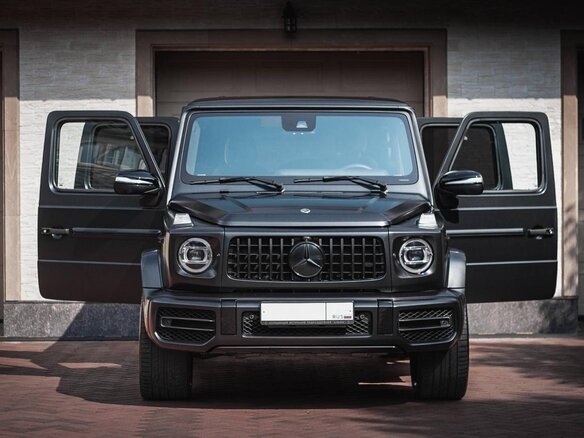 2020 Mercedes-Benz G-Класс 400 d III (W463), чёрный - вид 1