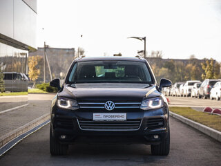 2014 Volkswagen Touareg II, чёрный, 1769000 рублей, вид 4