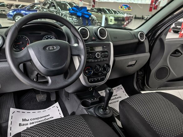2018 Lada (ВАЗ) Granta I, чёрный, 489000 рублей - вид 7