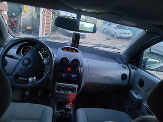 2005 Chevrolet Aveo I, чёрный, 140000 рублей, вид 5