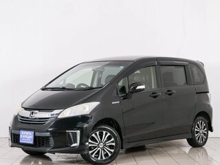 2014 Honda Freed I Рестайлинг 2, чёрный, 1089000 рублей, вид 3