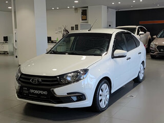 2019 Lada (ВАЗ) Granta I Рестайлинг, белый, 485000 рублей, вид 1