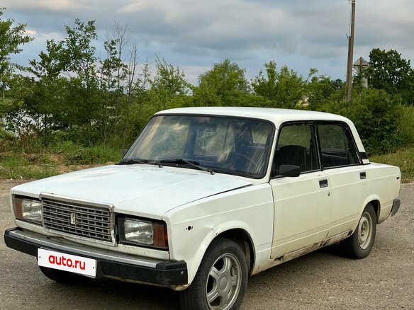 1996 Lada (ВАЗ) 2107, белый, 90000 рублей