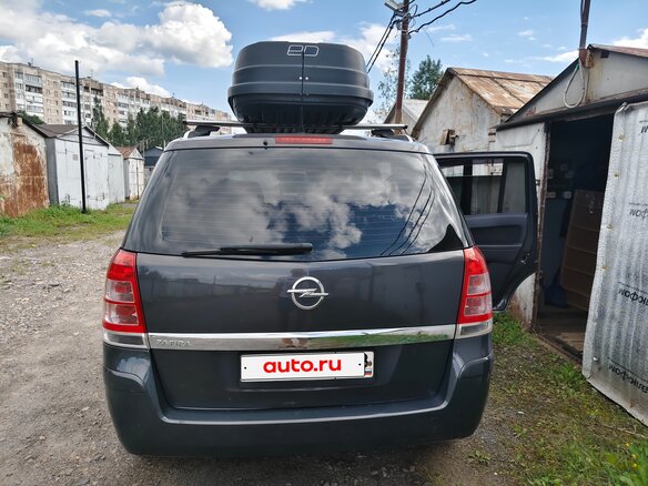 2013 Opel Zafira B Рестайлинг, серый - вид 6