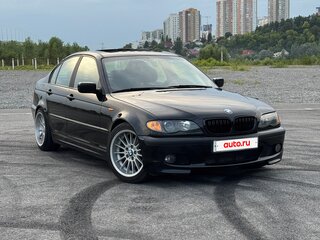 2002 BMW 3 серии 318d IV (E46) Рестайлинг, чёрный, 969000 рублей, вид 2