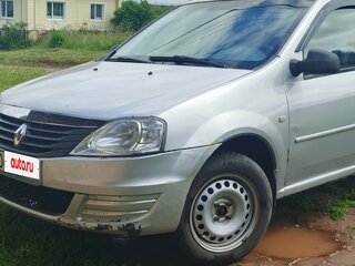 2012 Renault Logan I Рестайлинг, серый, 230000 рублей, вид 1