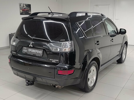 2011 Mitsubishi Outlander II Рестайлинг, чёрный, 679000 рублей, вид 5