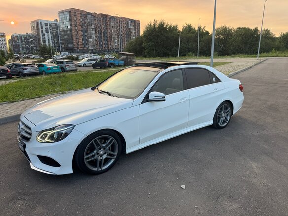 2014 Mercedes-Benz E-Класс 200 IV (W212, S212, C207) Рестайлинг, белый - вид 8