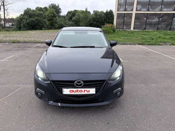 2014 Mazda 3 III (BM), синий
