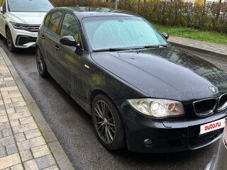 2007 BMW 1 серии 118i I (E81/E82/E87/E88) Рестайлинг, чёрный, 640000 рублей, вид 1