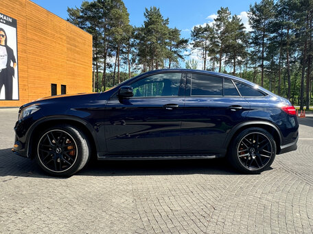 2016 Mercedes-Benz GLE Coupe AMG 43 AMG I (C292), синий, 4290000 рублей, вид 4