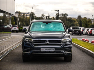 2019 Volkswagen Touareg III, зелёный, 4474000 рублей, вид 4