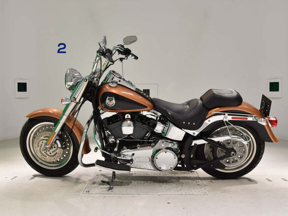 2008 Harley-Davidson Fat Boy, чёрный, 850000 рублей - вид 14