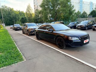 2013 Audi A8 III (D4), чёрный, 1400000 рублей, вид 3