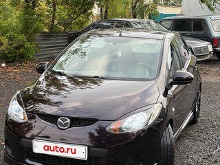 2008 Mazda 2 II (DE), фиолетовый, 650000 рублей, вид 2