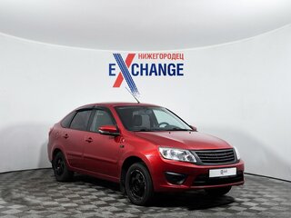 2017 Lada (ВАЗ) Granta I, красный, 465000 рублей, вид 2