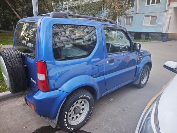 2007 Suzuki Jimny III Рестайлинг 1, синий - вид 2