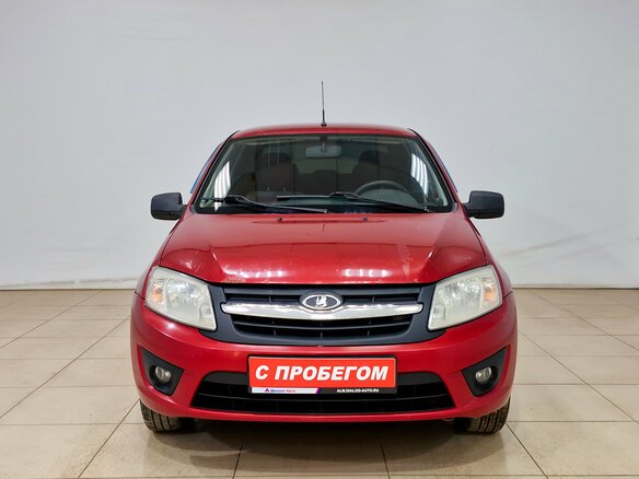 2013 Lada (ВАЗ) Granta I, красный, 248000 рублей - вид 1