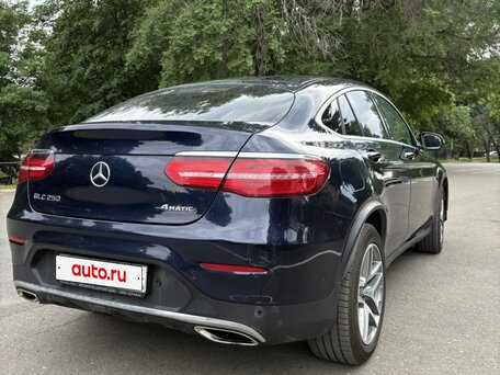 2017 Mercedes-Benz GLC Coupe 250 I (C253), синий, 3600000 рублей, вид 3