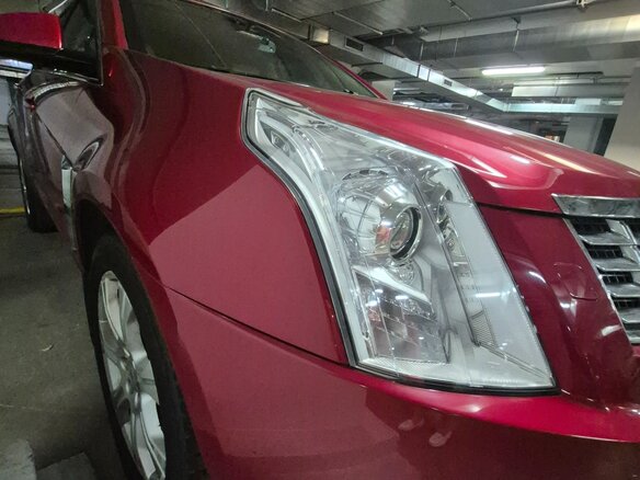 2014 Cadillac SRX II Рестайлинг, красный - вид 6