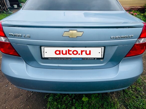 2011 Chevrolet Aveo I Рестайлинг, голубой, 485000 рублей - вид 3