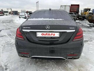2017 Mercedes-Benz S-Класс AMG 63 AMG Long III (W222, C217) Рестайлинг, чёрный, 7750000 рублей, вид 5