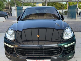 2016 Porsche Cayenne Diesel II Рестайлинг (958), синий, 4199000 рублей, вид 4