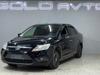 2009 Ford Focus II Рестайлинг, чёрный, 630000 рублей, вид 1