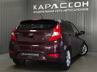 2012 Hyundai Solaris I, фиолетовый, 753000 рублей, вид 2